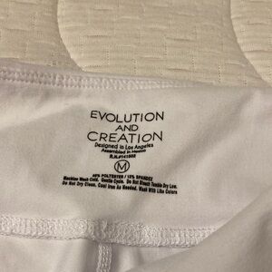 Evolution and Creation  White legging